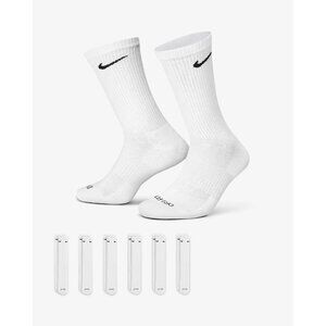 New Nike Dri-Fit Everyday Cushioned Crew Socks – White – XL (Mens 12-15)